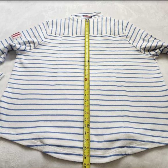 New women's M  XL Vineyard Vines Americana relaxed shep shirt pullover sweater - Picture 8 of 11